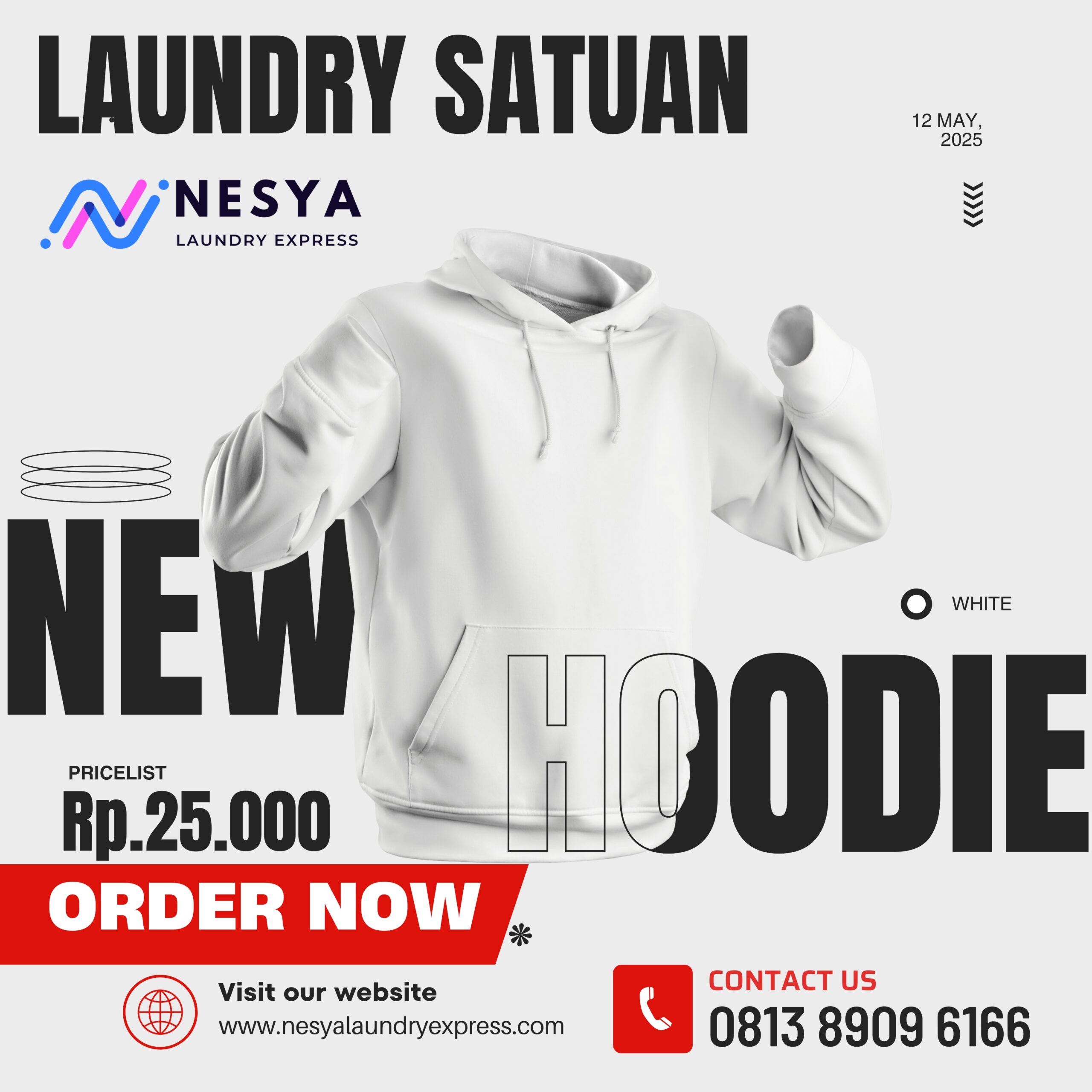 laundry satuan hoodie