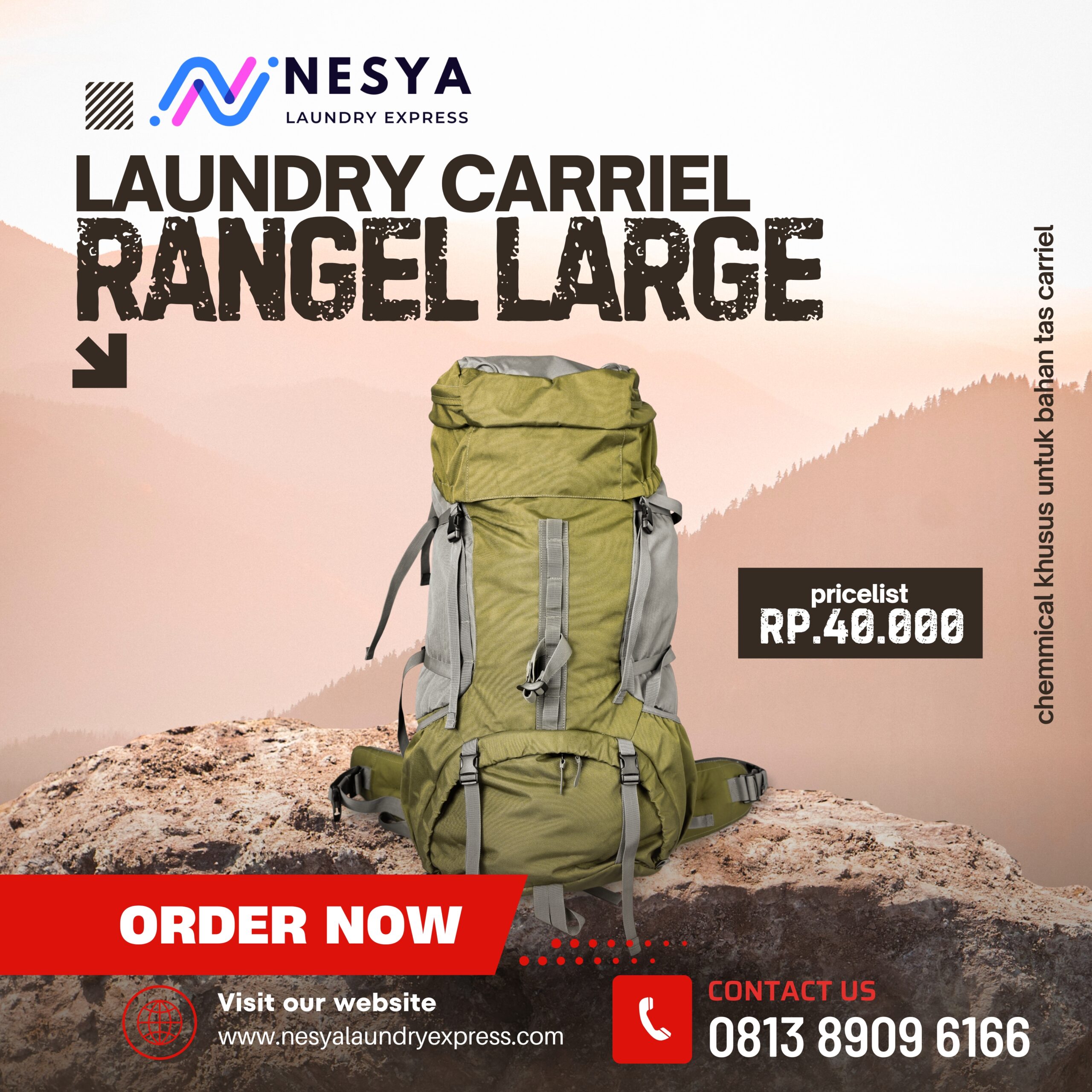 tas rangsel adventure bag
